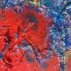 Poisson bleu dans la mer Rouge Artists Leda Risse Painting Fabled Gallery https://fabledgallery.art/product/poisson-bleu-dans-la-mer-rouge/
