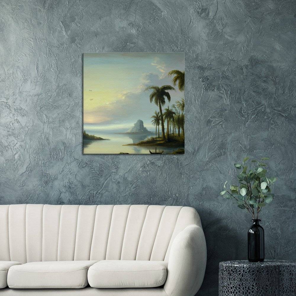 Romantic Lagoon #2 60 x 60 cm (Canvas Print) Canvas Print Canvas reproduction The Pianist Print On Demand Fabled Gallery https://fabledgallery.art/product/romantic-lagoon-2-60-x-60-cm-canvas-print/