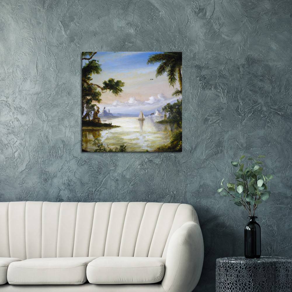 Romantic Lagoon #5 60 x 60 cm (Canvas Print) Canvas Print Canvas reproduction The Pianist Print On Demand Fabled Gallery https://fabledgallery.art/product/romantic-lagoon-5-60-x-60-cm-canvas-print/