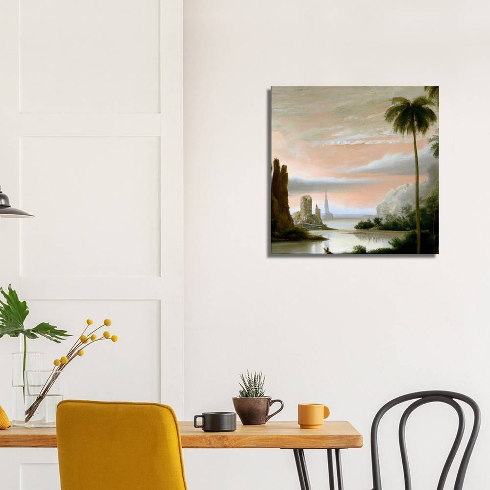 Romantic Lagoon #1 60 x 60 cm (Canvas Print) Canvas Print Canvas reproduction The Pianist Print On Demand Fabled Gallery https://fabledgallery.art/product/romantic-lagoon-1-60-x-60-cm-canvas/
