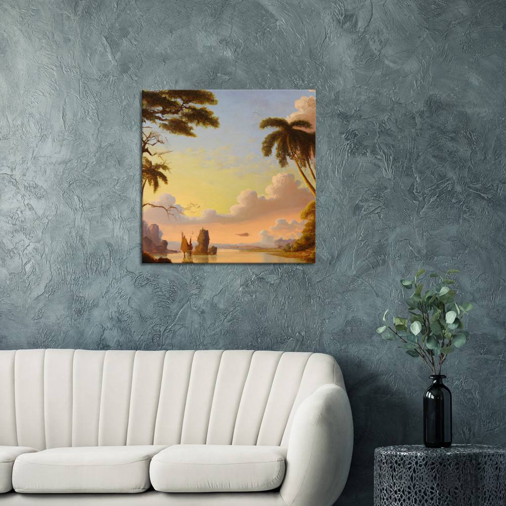 Romantic Lagoon #7 60 x 60 cm (Canvas Print) Canvas Print Canvas reproduction The Pianist Print On Demand Fabled Gallery https://fabledgallery.art/product/romantic-lagoon-7-60-x-60-cm-canvas-print/