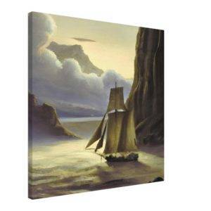 O velho veleiro #6 60 x 60 cm (Canvas Print) Pack & Member Fabled Gallery https://fabledgallery.art/?post_type=product&p=35681