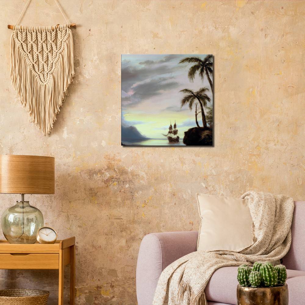 Romantic Lagoon #3 60 x 60 cm (Canvas Print) Canvas Print Canvas reproduction The Pianist Print On Demand Fabled Gallery https://fabledgallery.art/product/romantic-lagoon-3-60-x-60-cm-canvas-print/