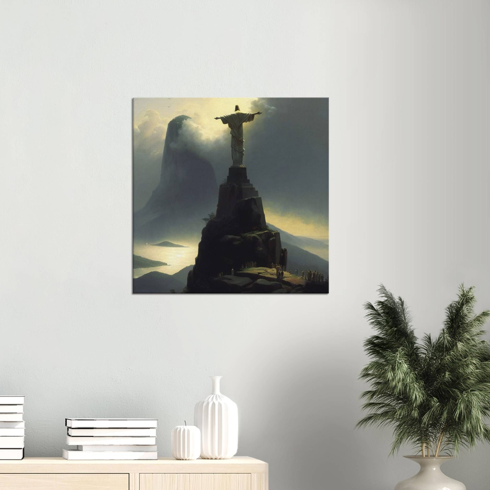 Christ the Redeemer 3 / 60 x 60cm (Canvas Print) Canvas Print Canvas reproduction The Pianist Print On Demand Fabled Gallery https://fabledgallery.art/product/chris-redentor-3/