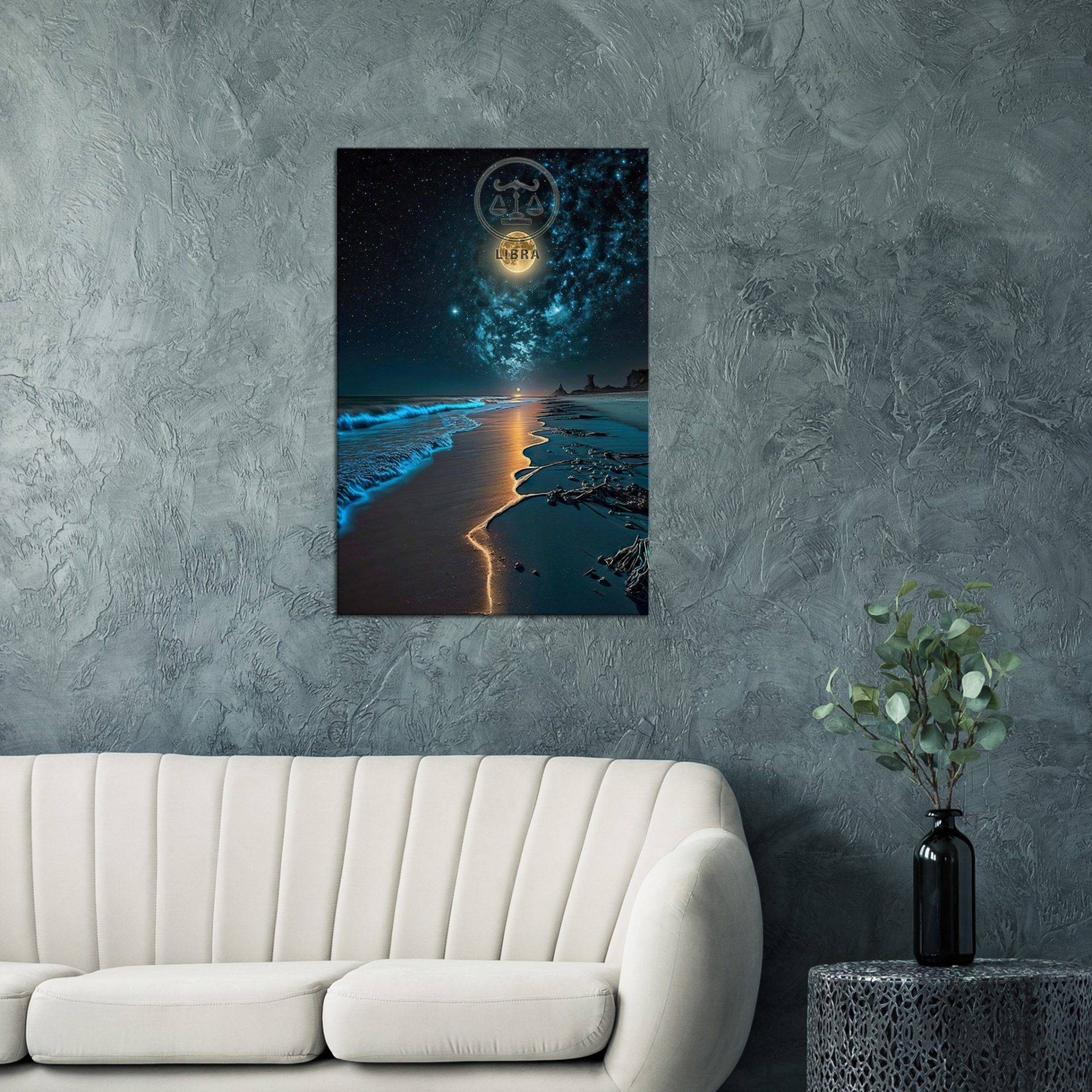 Moon with Libra (Canvas Print) Fabled Gallery https://fabledgallery.art/?post_type=product&p=37022
