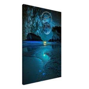 Moon with Sagittarius (Canvas Print) Pack & Member Fabled Gallery https://fabledgallery.art/?post_type=product&p=37038
