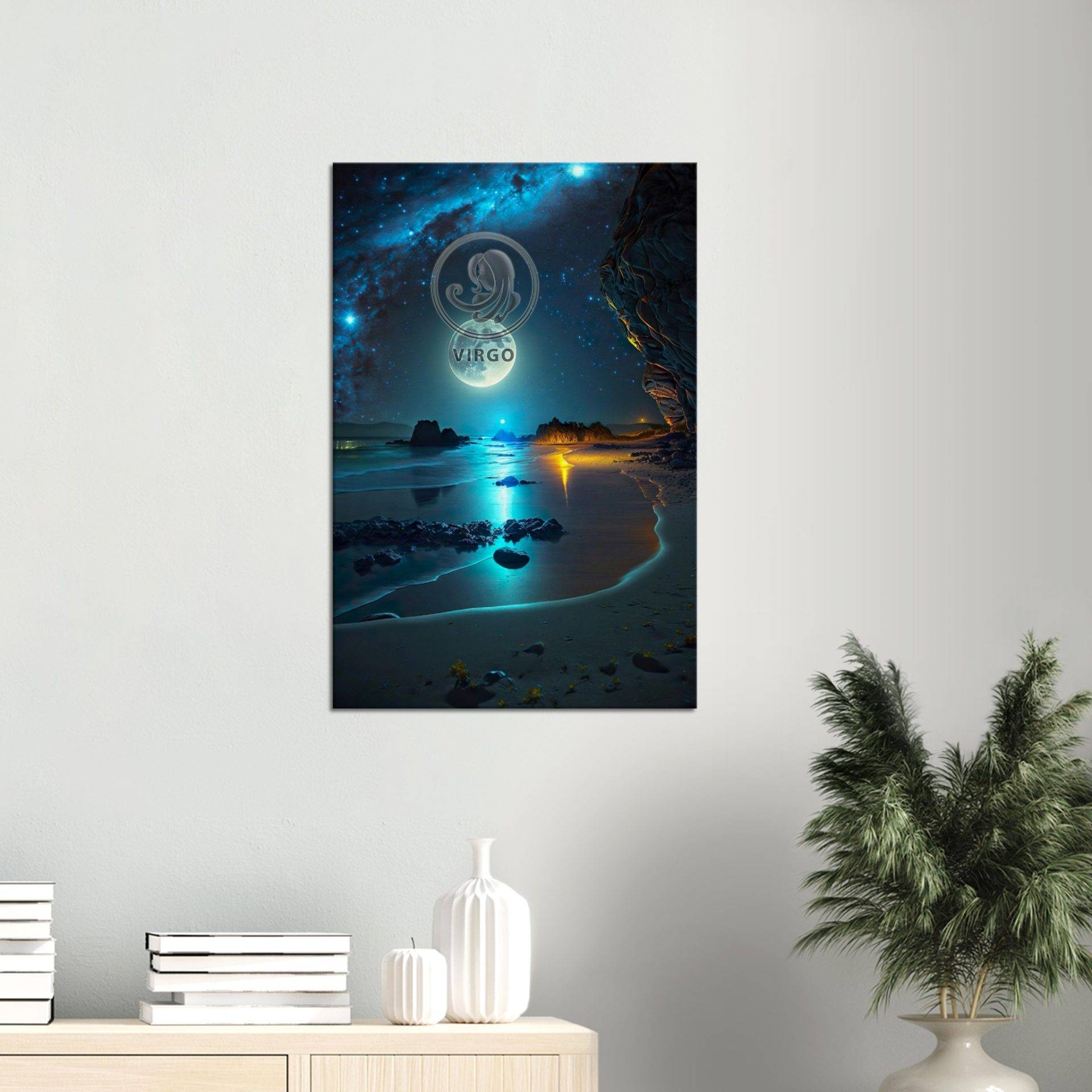 Moon with Virgo (Canvas Print) Fabled Gallery https://fabledgallery.art/?post_type=product&p=37078