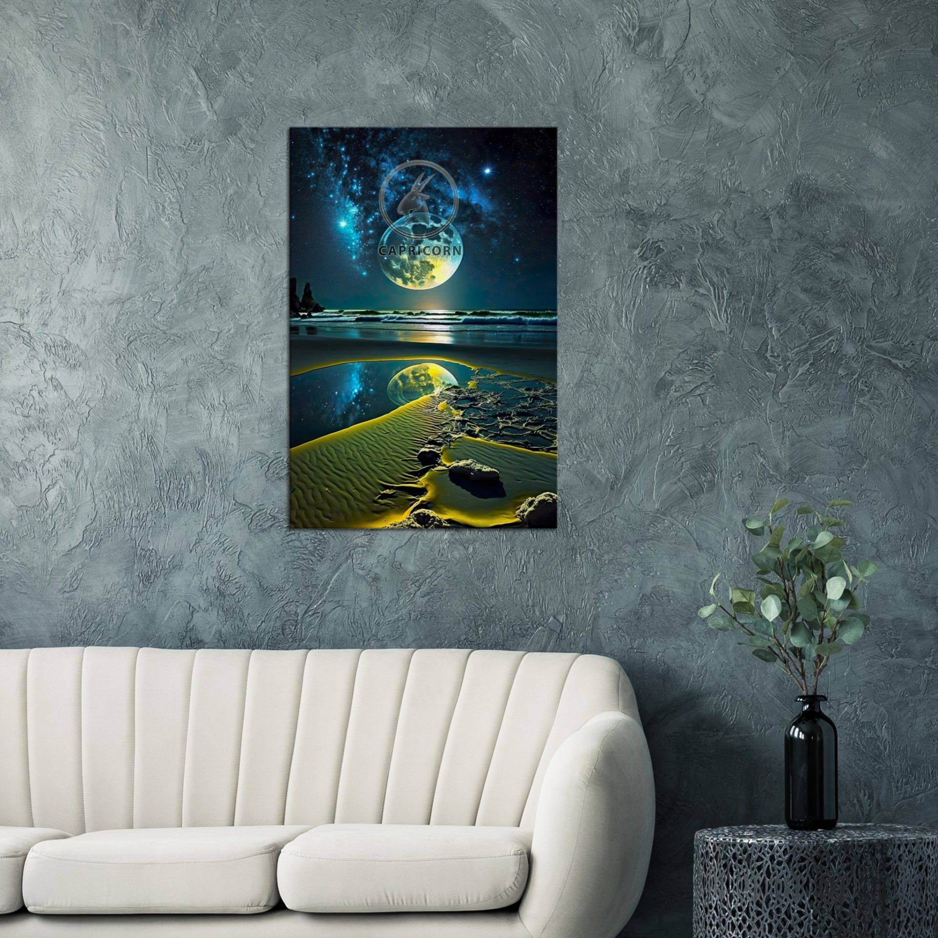 Moon with the Capricorn (Canvas Print) Fabled Gallery https://fabledgallery.art/?post_type=product&p=37062
